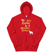 Norwegian Elkhound Hoodie -  Spirit Animal Unisex Hoodie