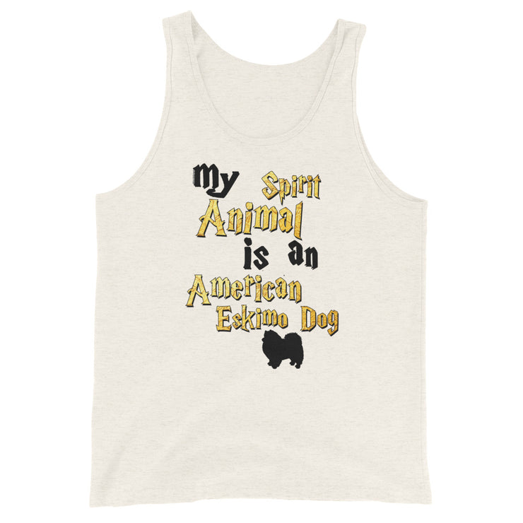 American Eskimo Dog Tank Top - Spirit Animal Unisex
