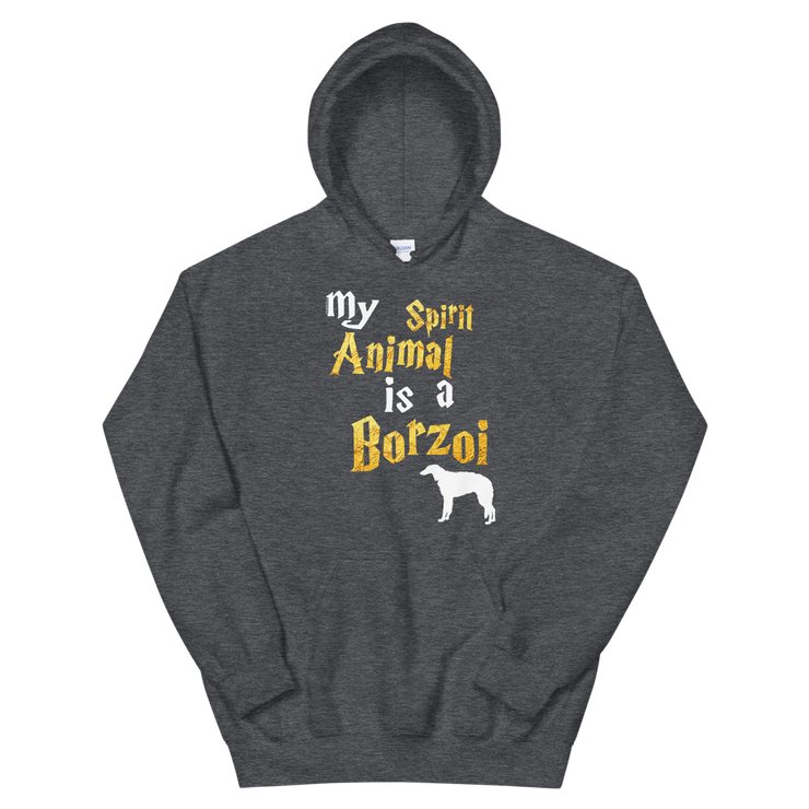 Borzoi Hoodie -  Spirit Animal Unisex Hoodie