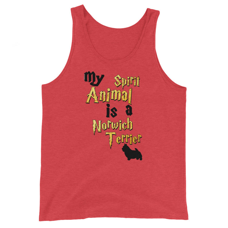 Norwich Terrier Tank Top - Spirit Animal Unisex