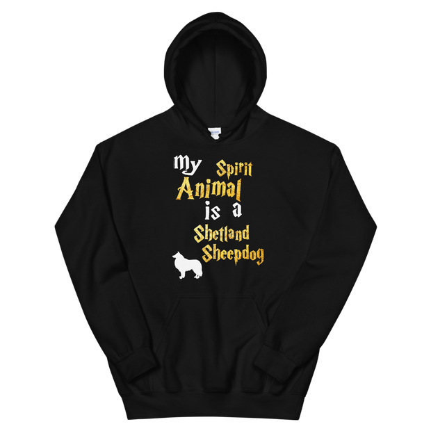 Shetland Sheepdog Hoodie -  Spirit Animal Unisex Hoodie