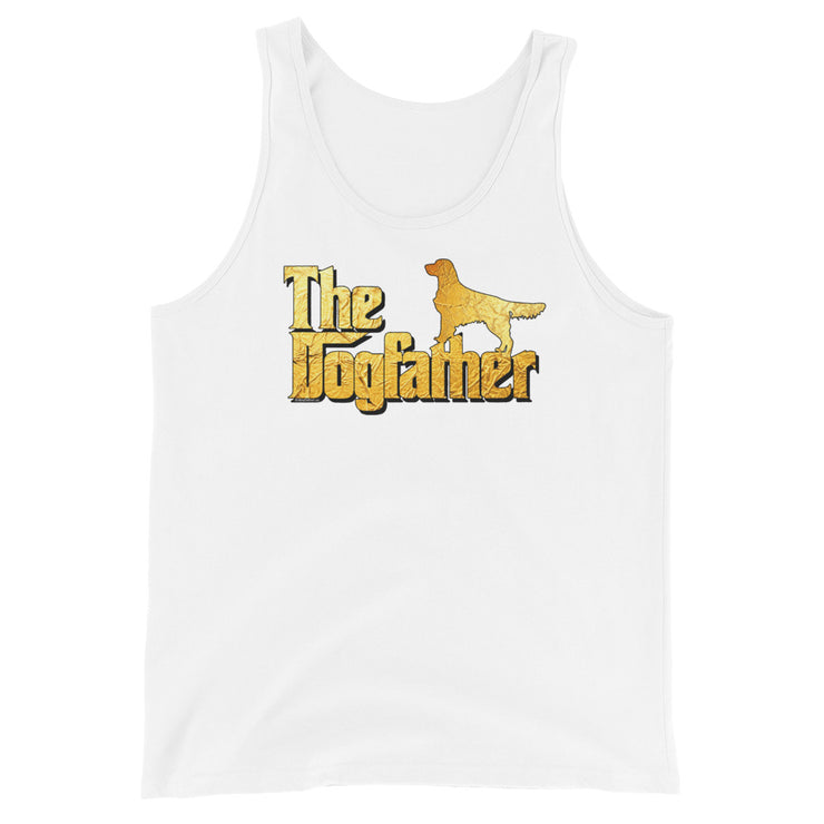 Golden Retriever Tank Top - Dogfather Tank Top Unisex