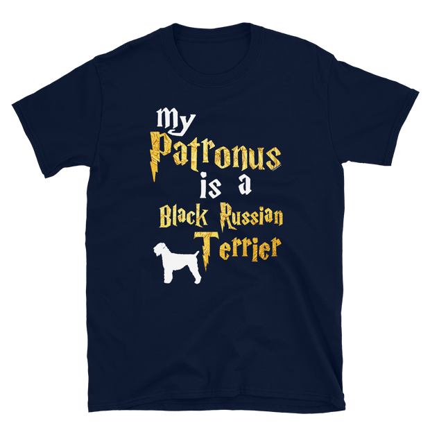 Black Russian Terrier T shirt -  Patronus Unisex T-shirt