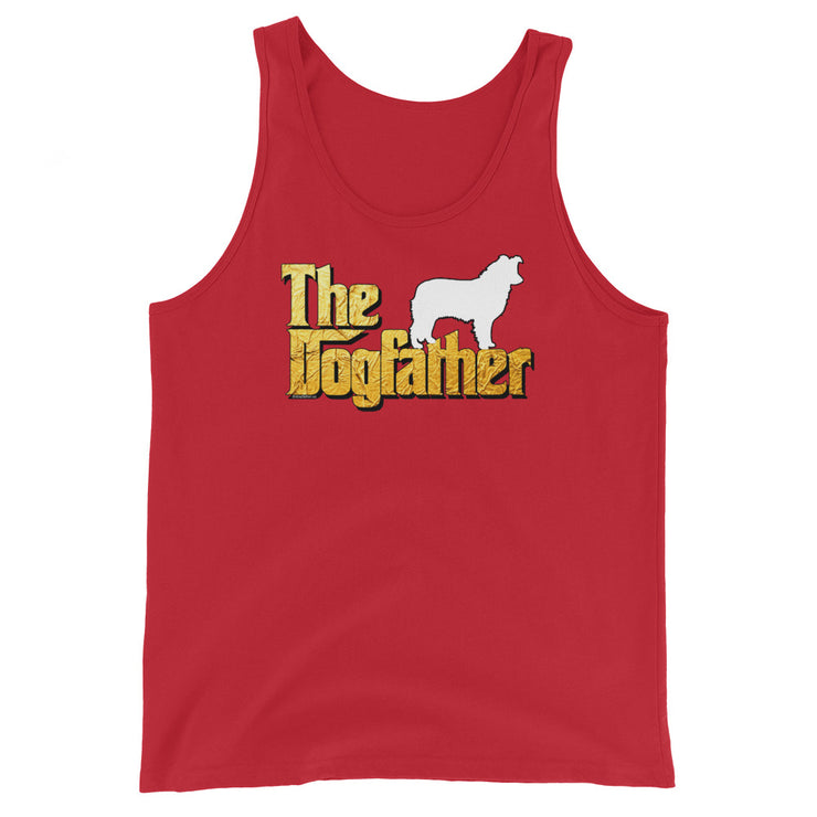 Border Collie Tank Top - Dogfather Tank Top Unisex