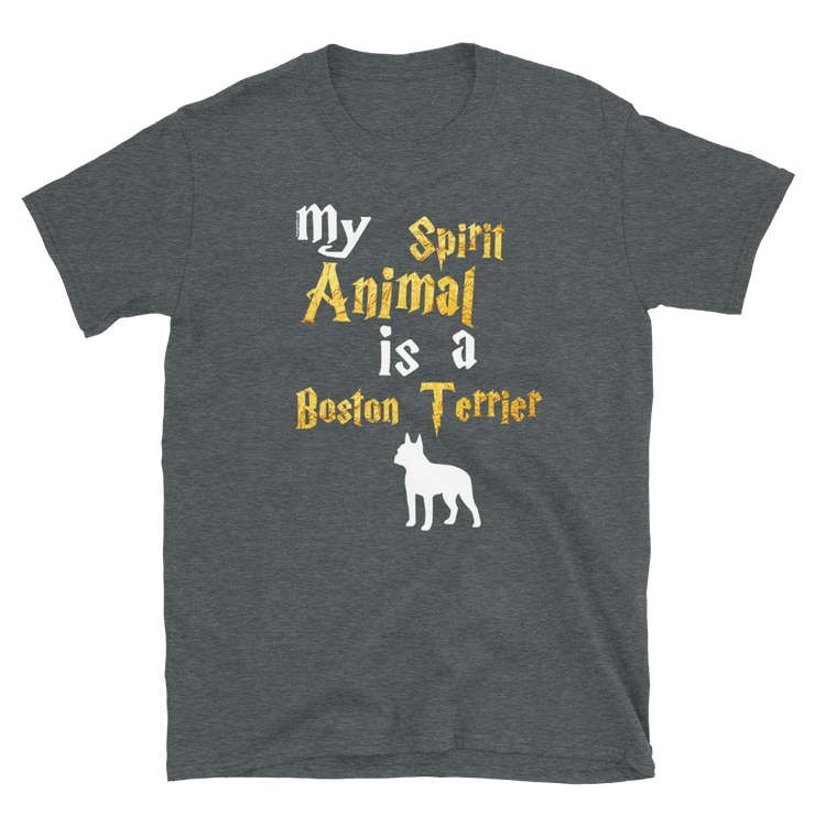 Boston Terrier T shirt -  Spirit Animal Unisex T-shirt
