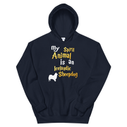 Icelandic Sheepdog Hoodie -  Spirit Animal Unisex Hoodie