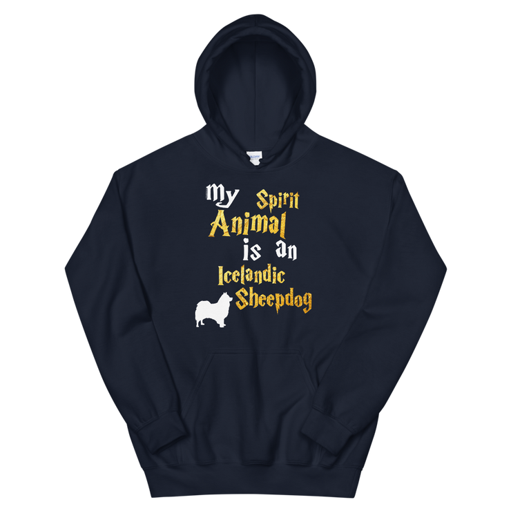 Icelandic Sheepdog Hoodie -  Spirit Animal Unisex Hoodie