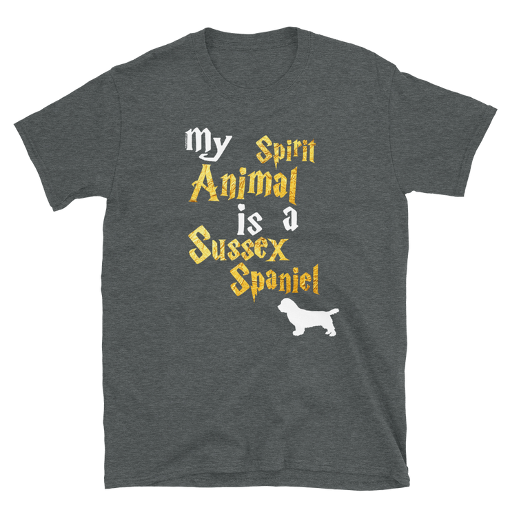 Sussex Spaniel T shirt -  Spirit Animal Unisex T-shirt