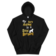 Saint Bernard Hoodie -  Spirit Animal Unisex Hoodie