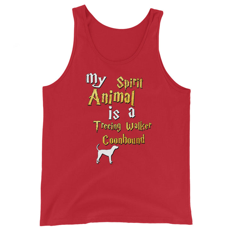 Treeing Walker Coonhound Tank Top -  Spirit Animal Unisex