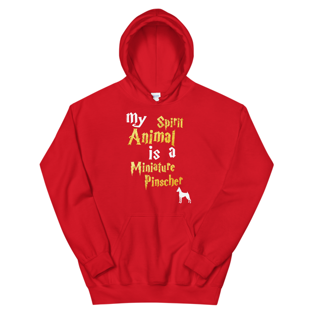 Miniature Pinscher Hoodie -  Spirit Animal Unisex Hoodie