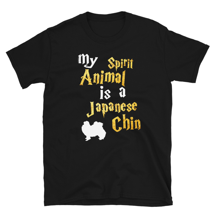 Japanese Chin T shirt -  Spirit Animal Unisex T-shirt