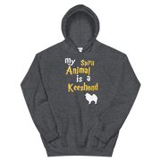 Keeshond Hoodie -  Spirit Animal Unisex Hoodie