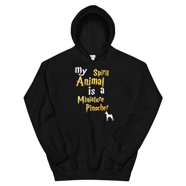 Miniature Pinscher Hoodie -  Spirit Animal Unisex Hoodie