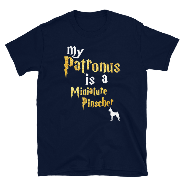 Miniature Pinscher T shirt -  Patronus Unisex T-shirt