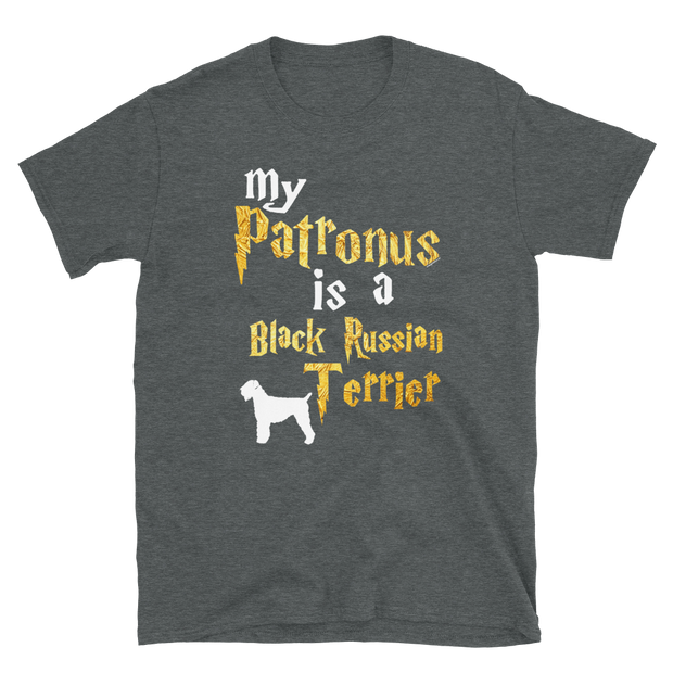 Black Russian Terrier T shirt -  Patronus Unisex T-shirt