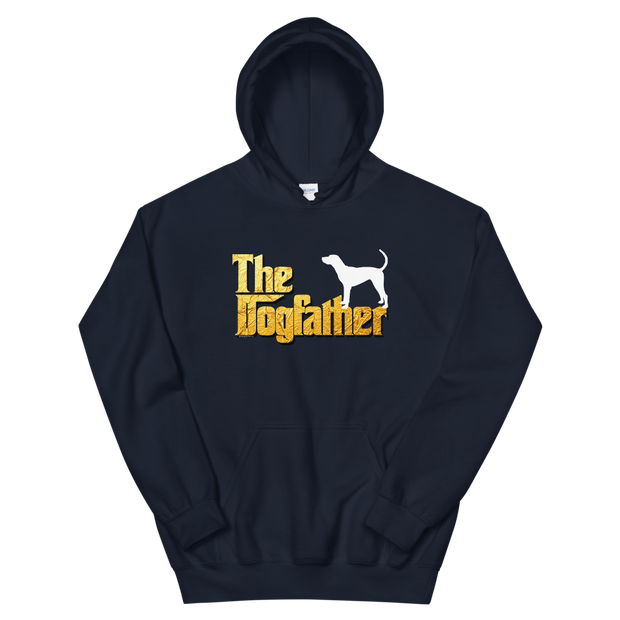 Black and Tan Coonhound Dogfather Unisex Hoodie
