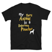 Doberman Pinscher T shirt -  Spirit Animal Unisex T-shirt