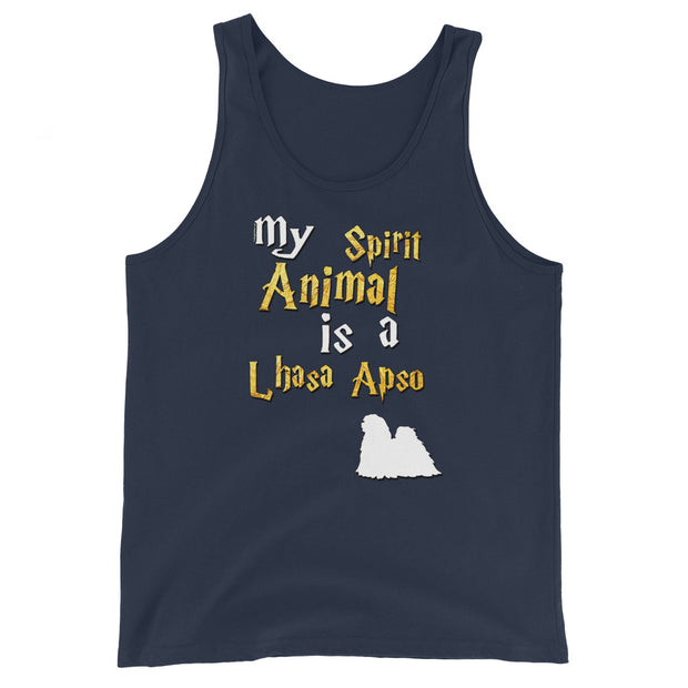 Lhasa Apso Tank Top -  Spirit Animal Unisex
