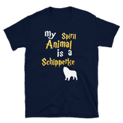 Schipperke T shirt -  Spirit Animal Unisex T-shirt