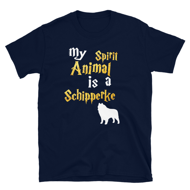 Schipperke T shirt -  Spirit Animal Unisex T-shirt