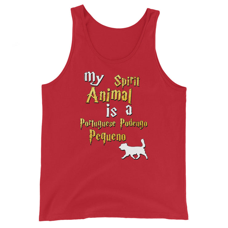 Portuguese Podengo Pequeno Tank Top -  Spirit Animal Unisex