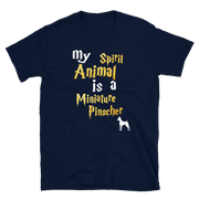 Miniature Pinscher T shirt -  Spirit Animal Unisex T-shirt
