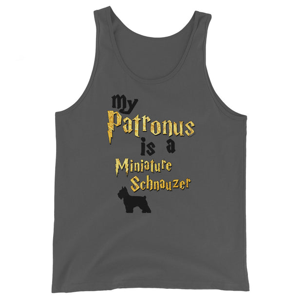 Miniature Schnauzer Tank Top - Patronus Unisex
