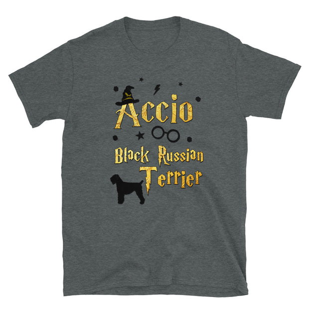 Accio Black Russian Terrier T Shirt - Unisex