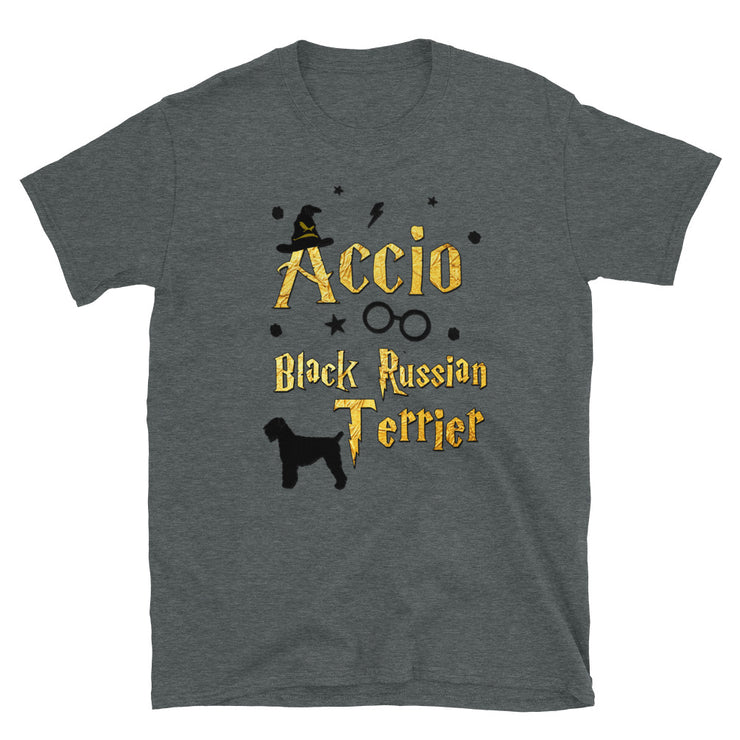 Accio Black Russian Terrier T Shirt - Unisex