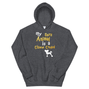 Chinese Crested Hoodie -  Spirit Animal Unisex Hoodie