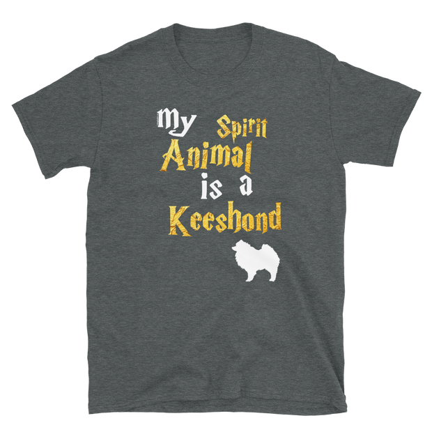 Keeshond T shirt -  Spirit Animal Unisex T-shirt