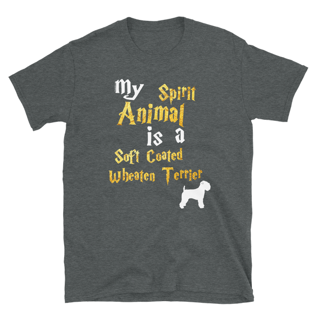 Soft Coated Wheaten Terrier T shirt -  Spirit Animal Unisex T-shirt