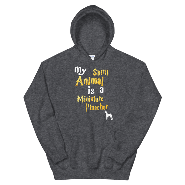 Miniature Pinscher Hoodie -  Spirit Animal Unisex Hoodie