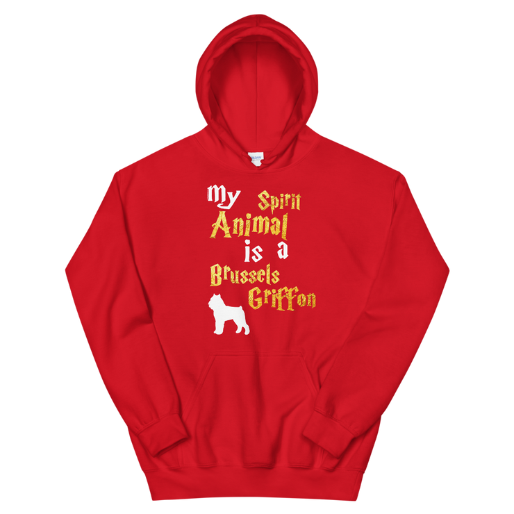 Brussels Griffon Hoodie -  Spirit Animal Unisex Hoodie