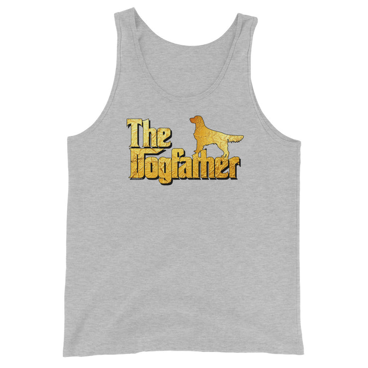 Golden Retriever Tank Top - Dogfather Tank Top Unisex