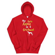 Greyhound Hoodie -  Spirit Animal Unisex Hoodie