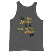 Black and Tan Coonhound Tank Top - Spirit Animal Unisex