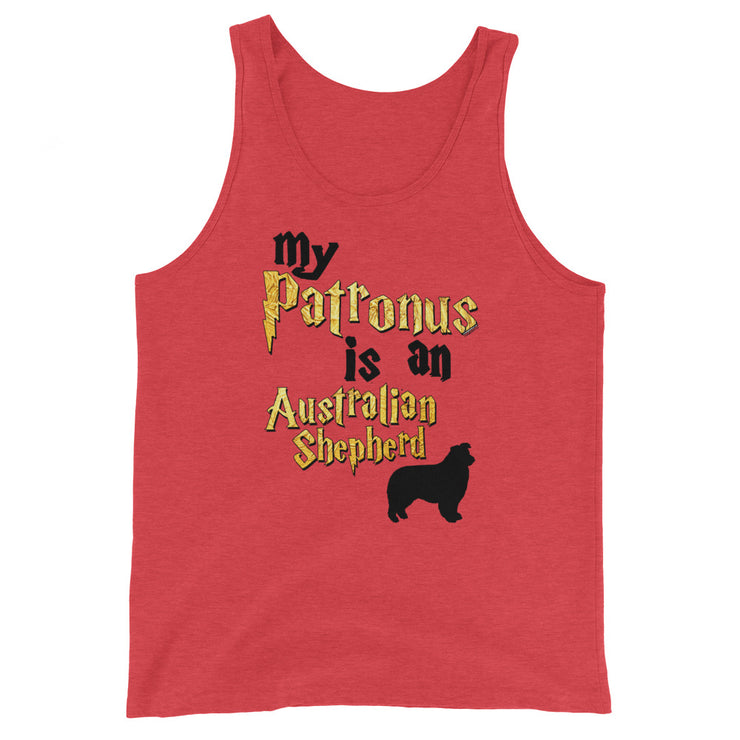 Australian Shepherd Dog Tank Top - Patronus Unisex