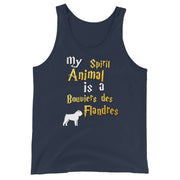 Bouviers des Flandres Tank Top -  Spirit Animal Unisex