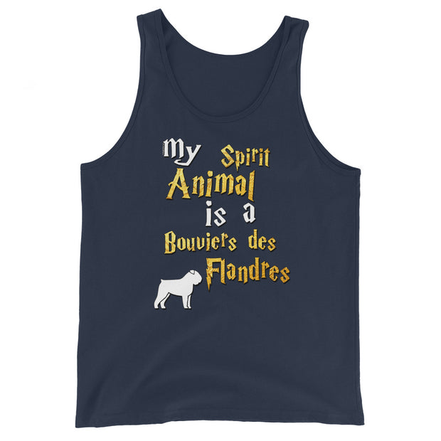 Bouviers des Flandres Tank Top -  Spirit Animal Unisex