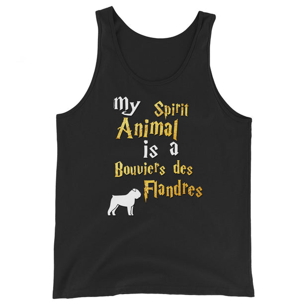 Bouviers des Flandres Tank Top -  Spirit Animal Unisex