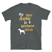 Wirehaired Vizsla T shirt -  Spirit Animal Unisex T-shirt