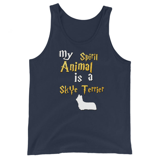 Skye Terrier Tank Top -  Spirit Animal Unisex