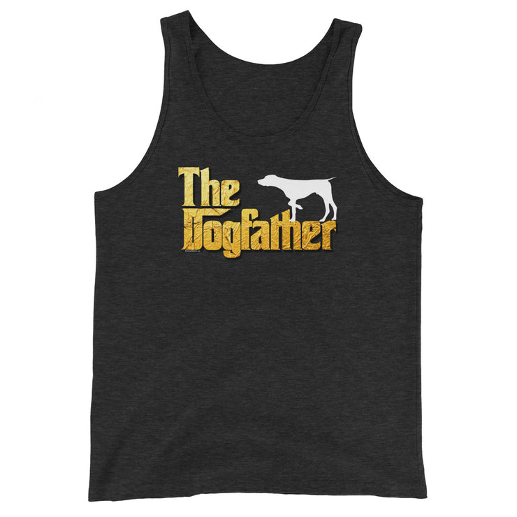 German Wirehaired Pointer Tank Top - Dogfather Tank Top Unisex