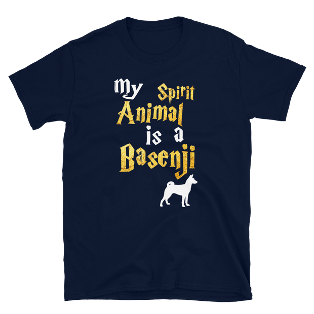 Basenji T shirt -  Spirit Animal Unisex T-shirt
