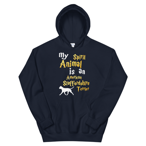 American Staffordshire Terrier Hoodie -  Spirit Animal Unisex Hoodie