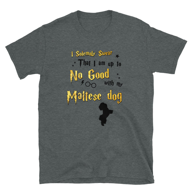 I Solemnly Swear Shirt - Maltese dog T-Shirt