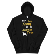 Australian Terrier Hoodie -  Spirit Animal Unisex Hoodie