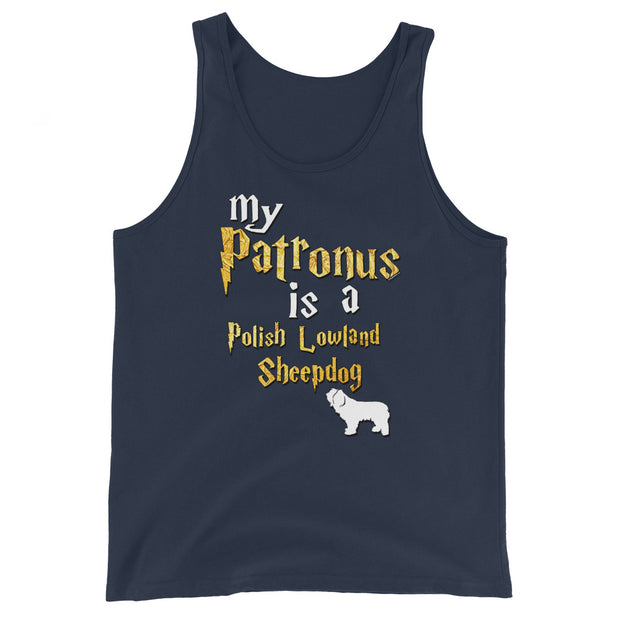 Polish Lowland Sheepdog Tank Top -  Patronus Unisex